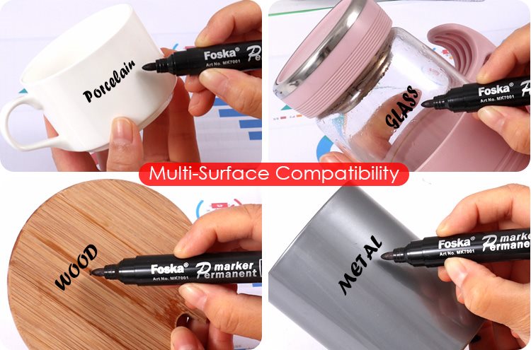 Multi-surface Compatibility Permanent Marker