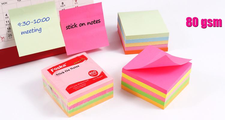 80GSM Note Paper Memo for School