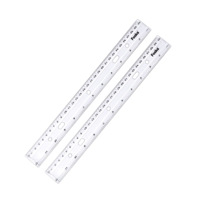 Clear 30CM Plastic Ruler