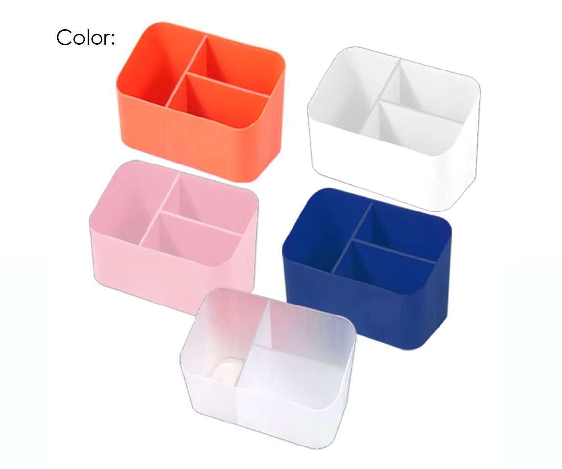 plastic desktop storage box