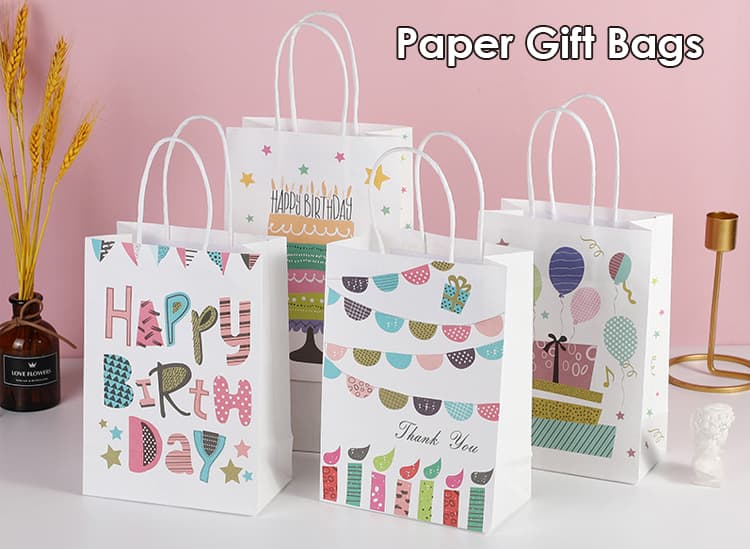 Kraft Paper Gift Bags