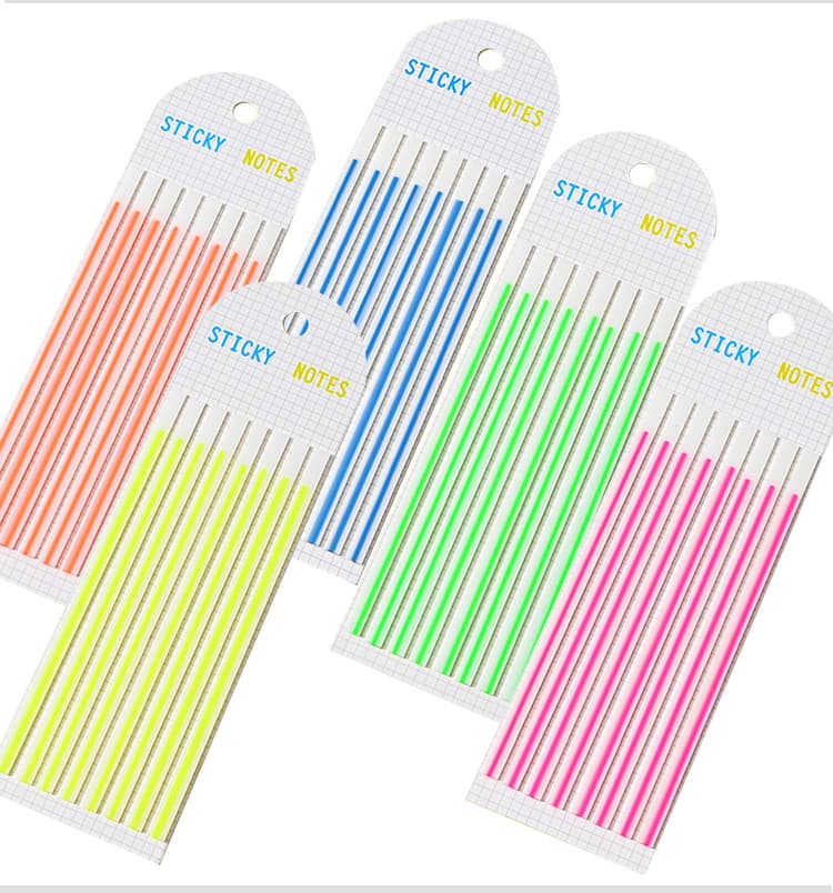 Different Colors and Shapes Sticky notes