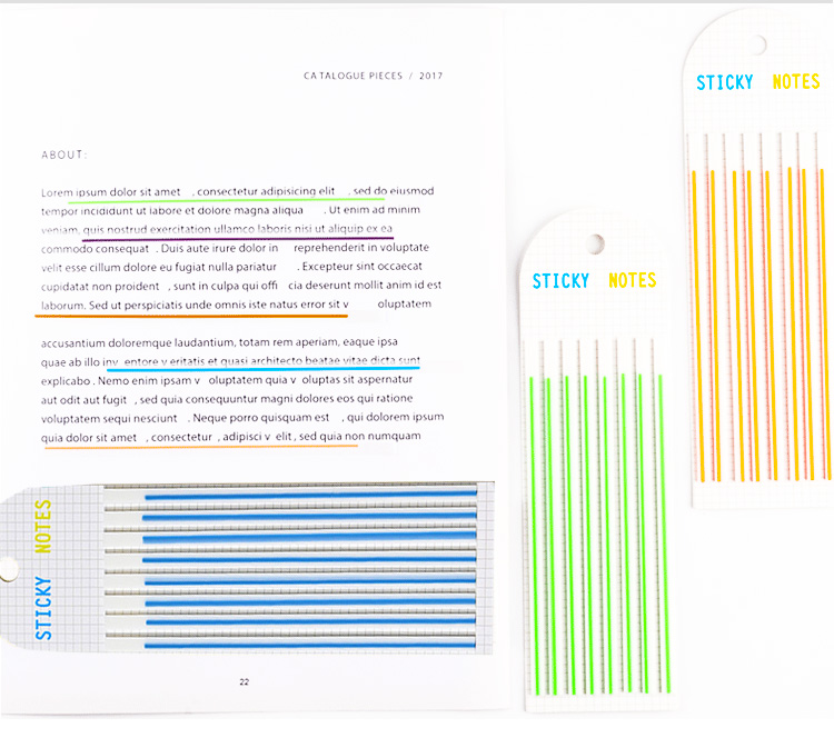 Water-proved Adhesive Sticky notes