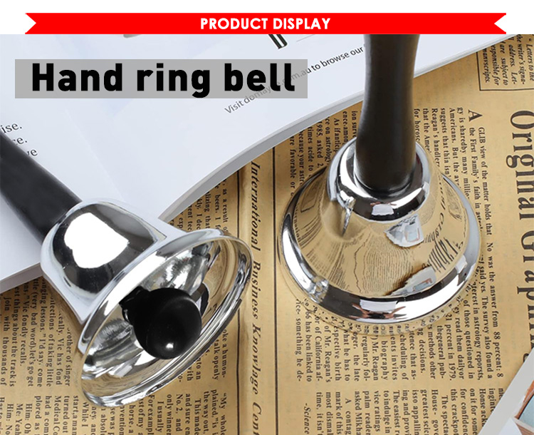 Metal material Hand Ring bell