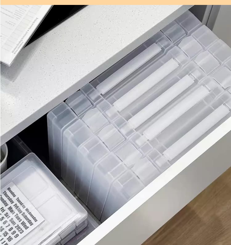 good flexibility Plastic File box