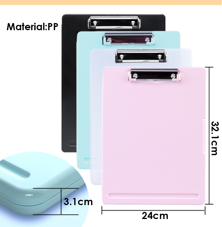  Multi-functions Transparent Document Box