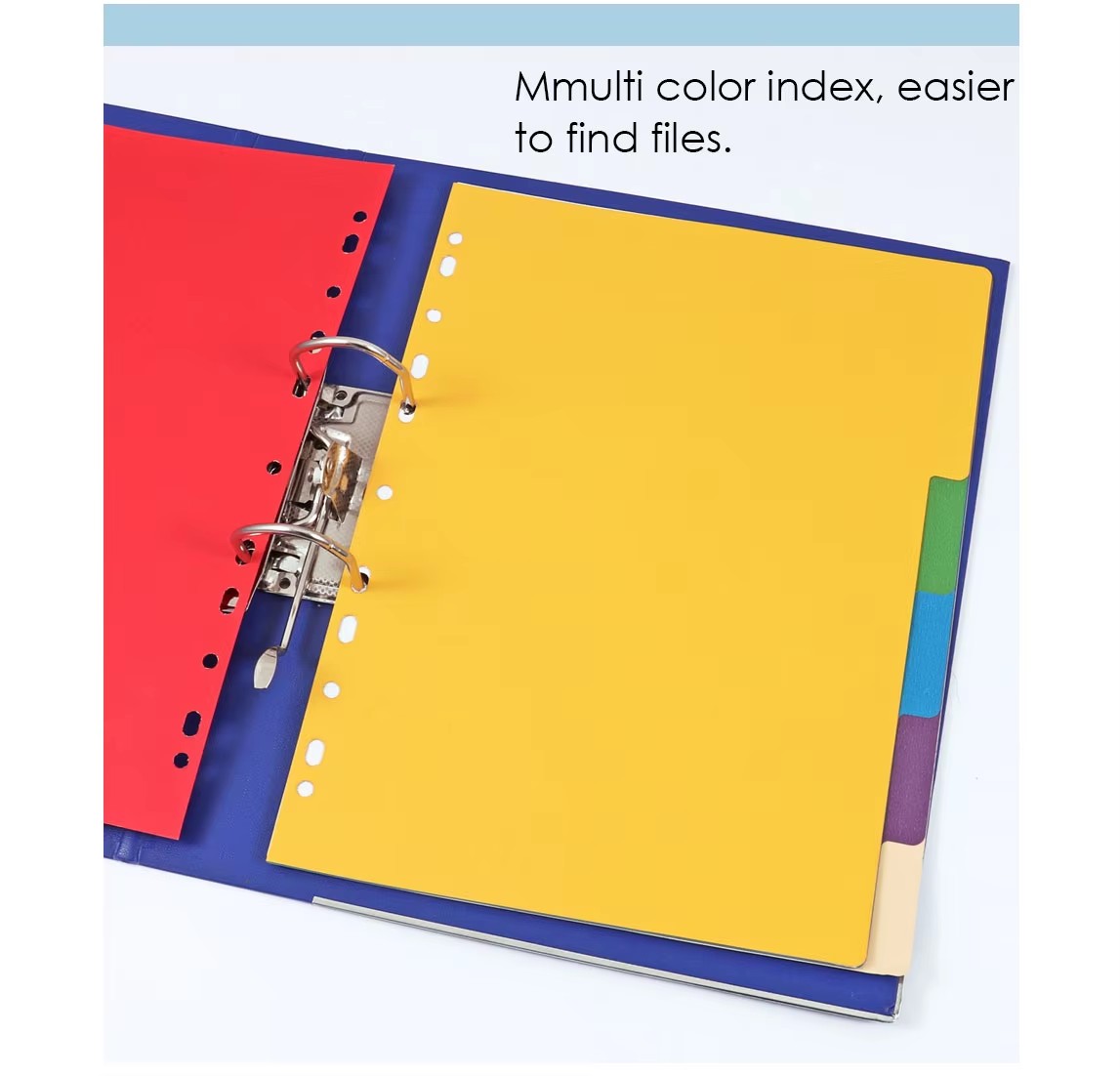 A4 paper 6 colors index divider