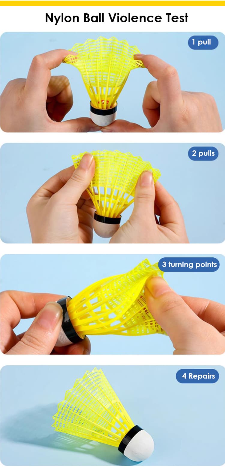 Badminton Shuttlecock for Professional Training