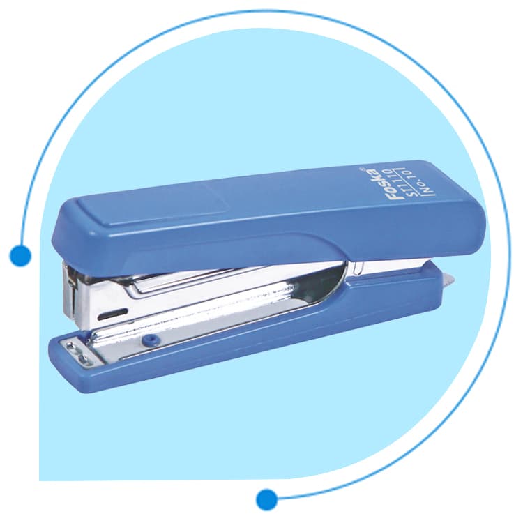 blue color stapler