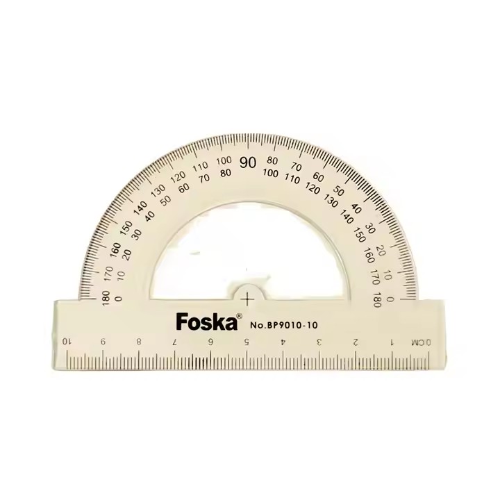 180 Degree 10CM Transparent ruler