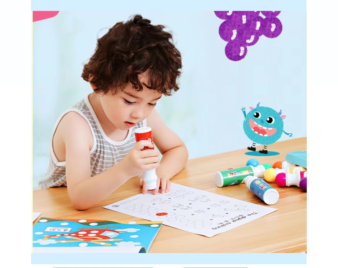 Washable Dot Marker Kids DIY