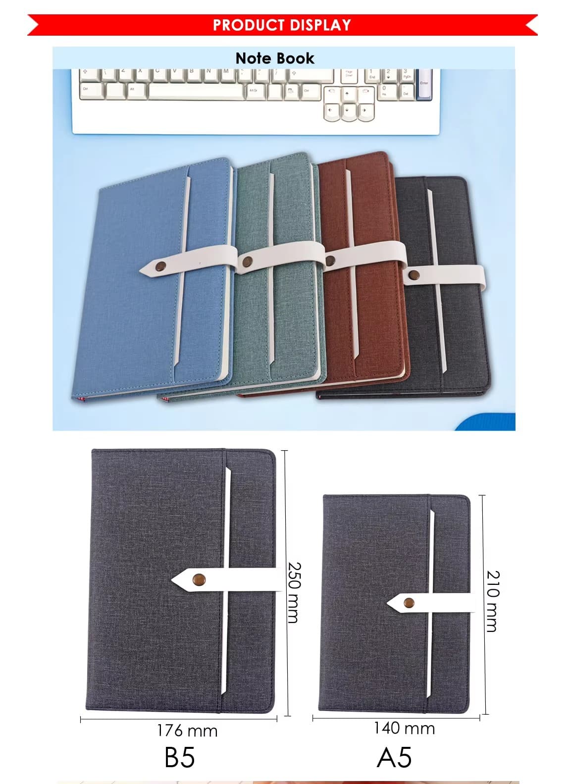 A5 B5 Notebook for Office