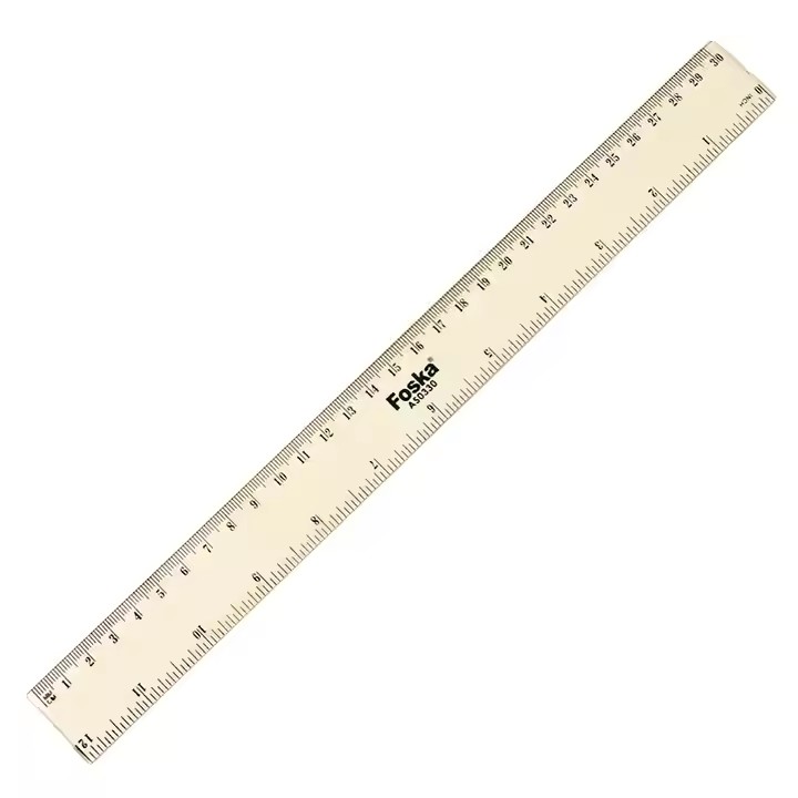 30cm Plastic Ruler