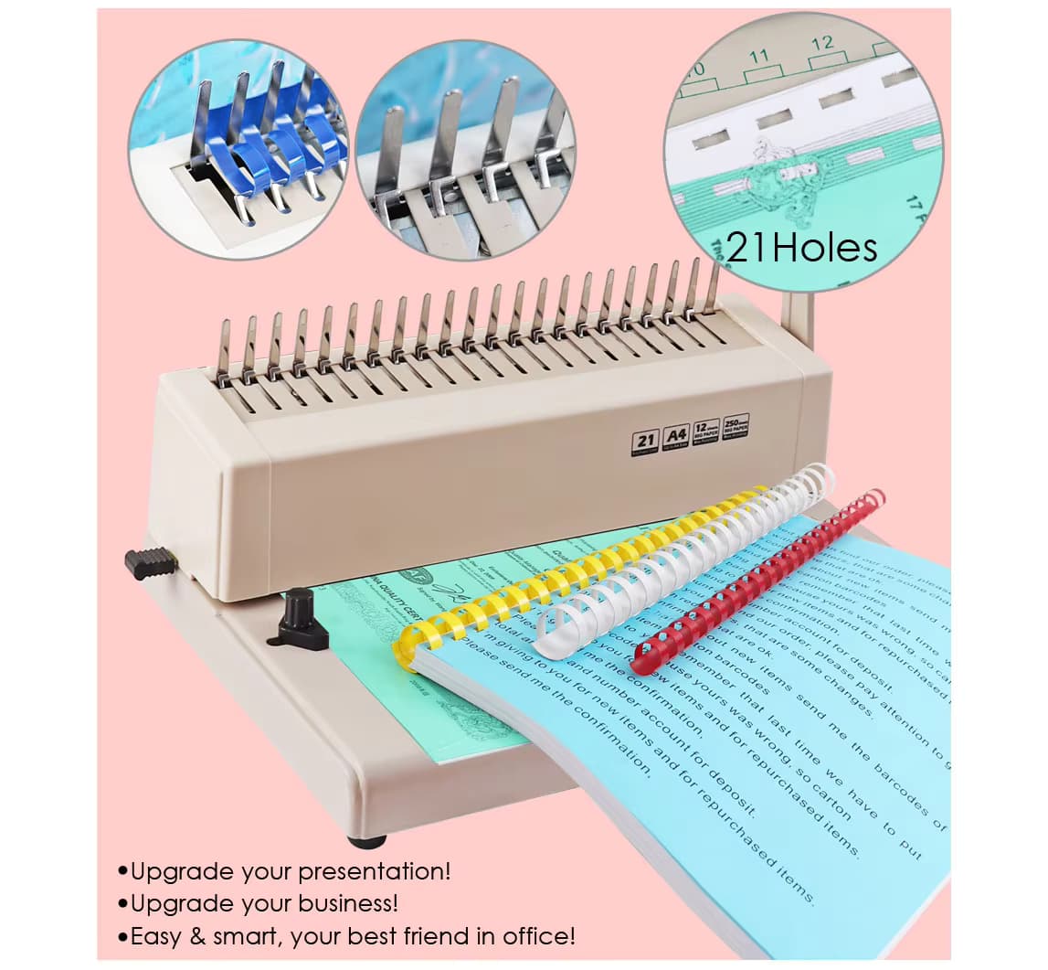 A5 21-Hole  Binding Machine