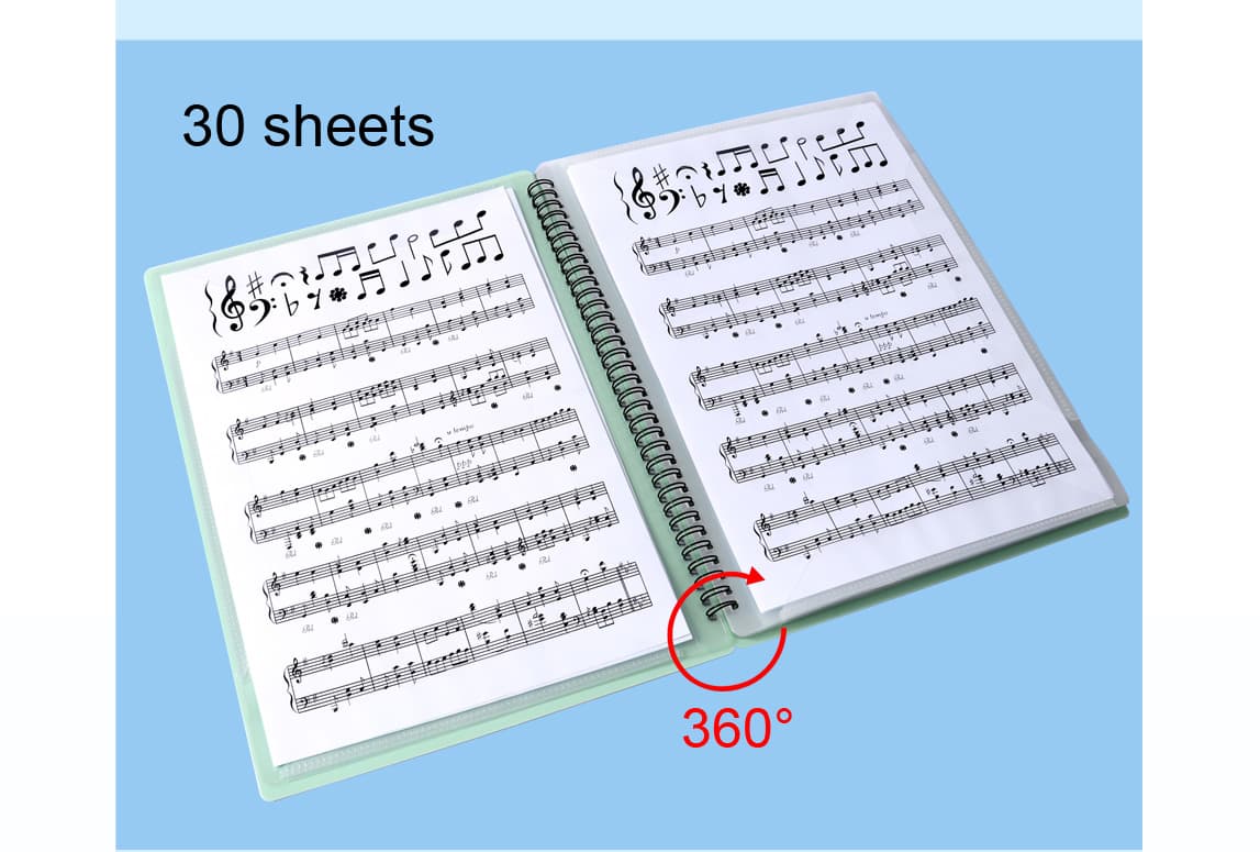 70/13 mic Music sheet folder