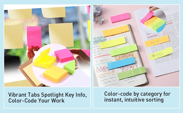Colorful Index Sticky Notes