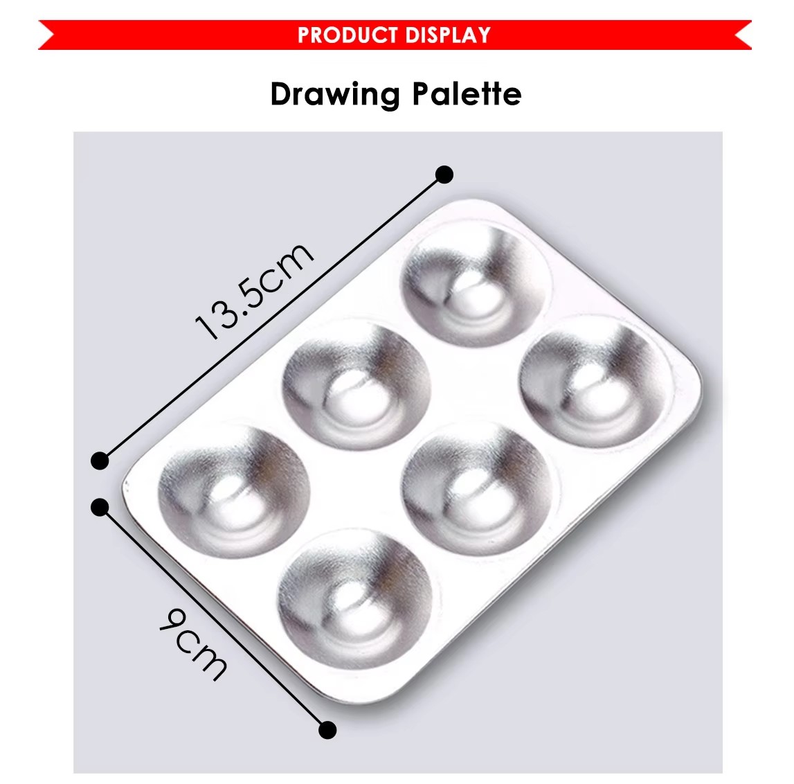 Aluminum Painting Palette