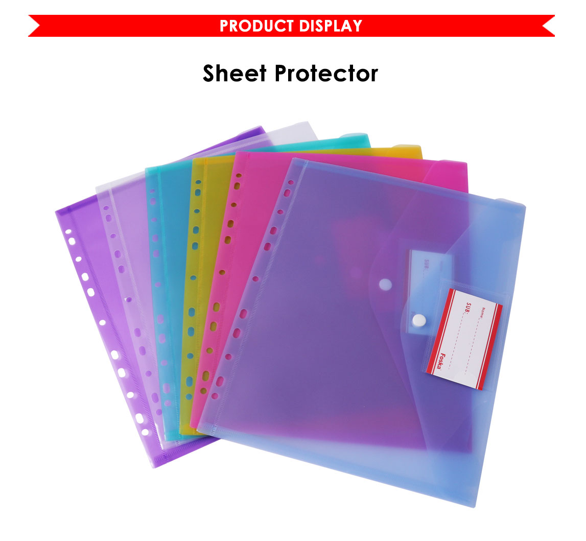 A4 Buckle File Pocket