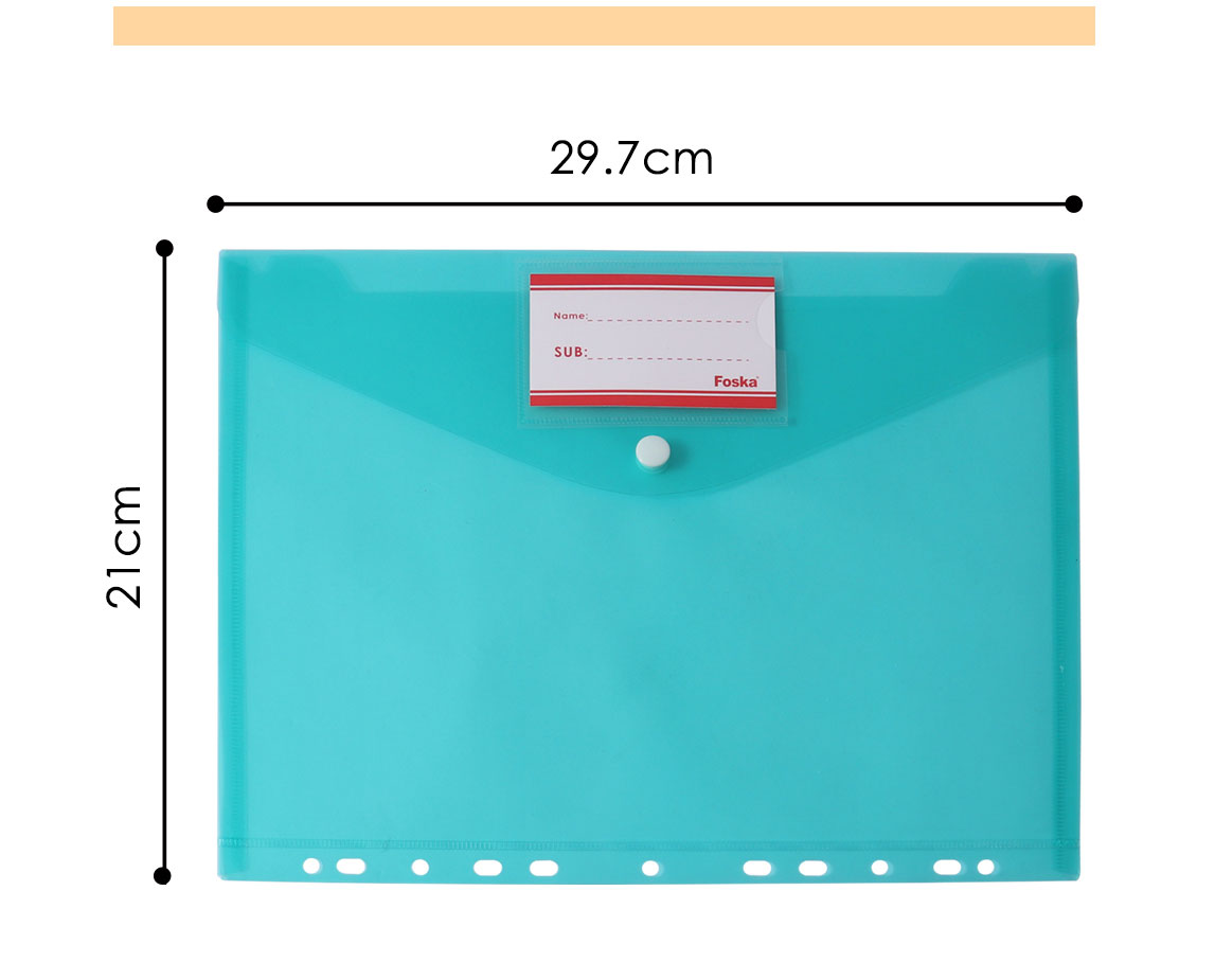 A4 Buckle File Pocket