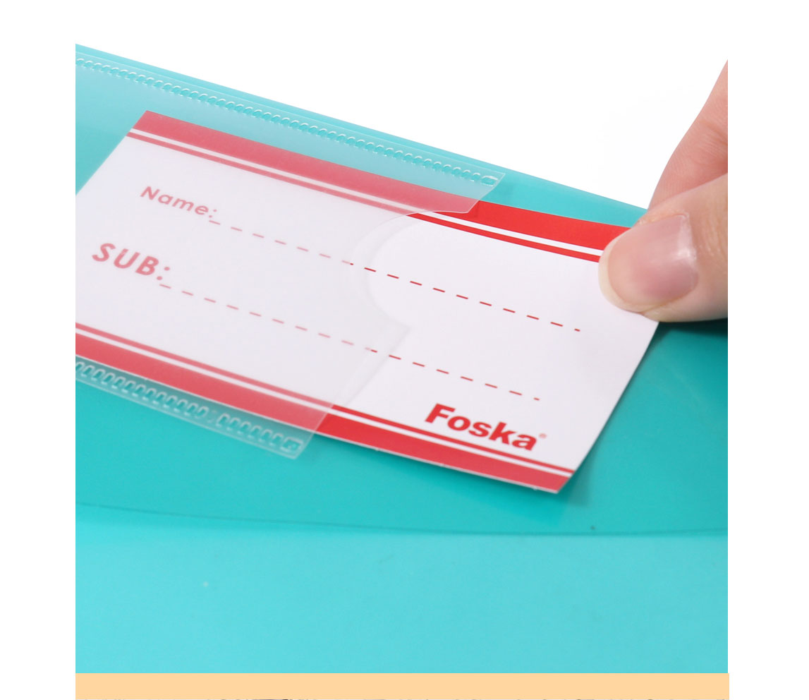 File Pocket with Label Pocket
