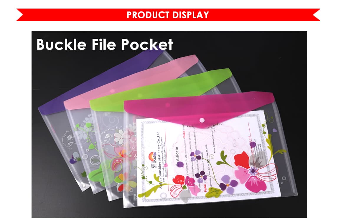 Buckle File Pocket
