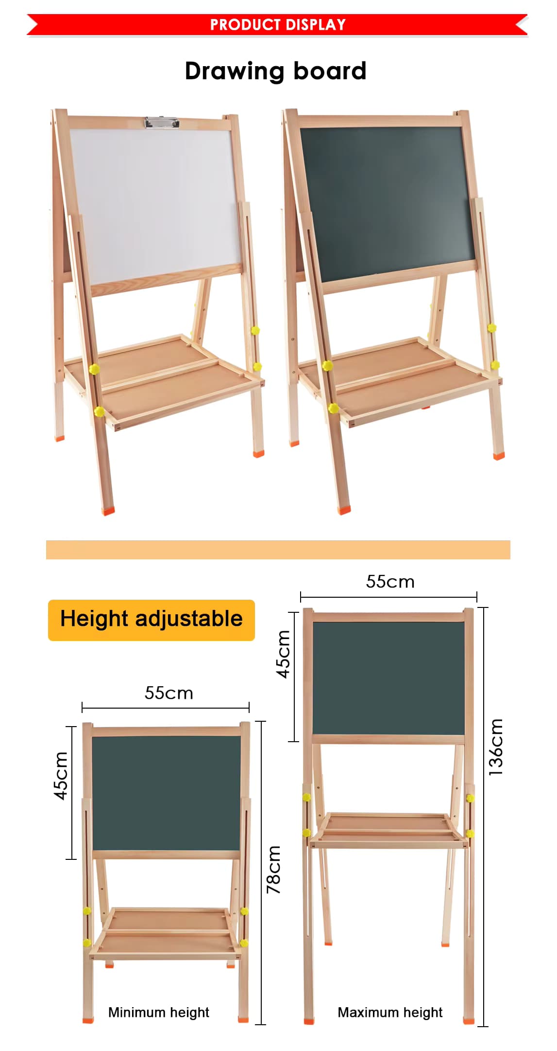 High Quality Wood Drawing Board