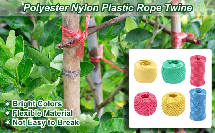 Plastic nylon rope