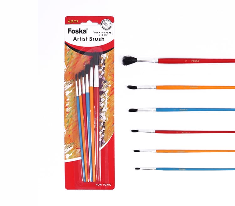 blister card artist brush