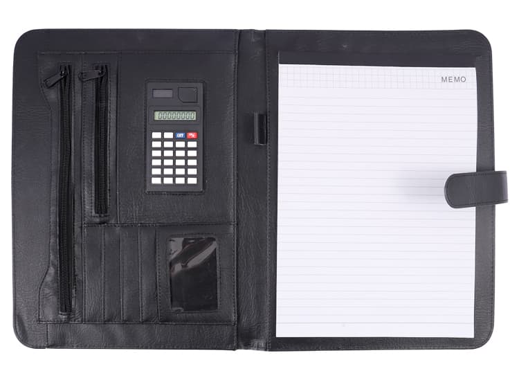 Portfolio Folder WIth Calculator