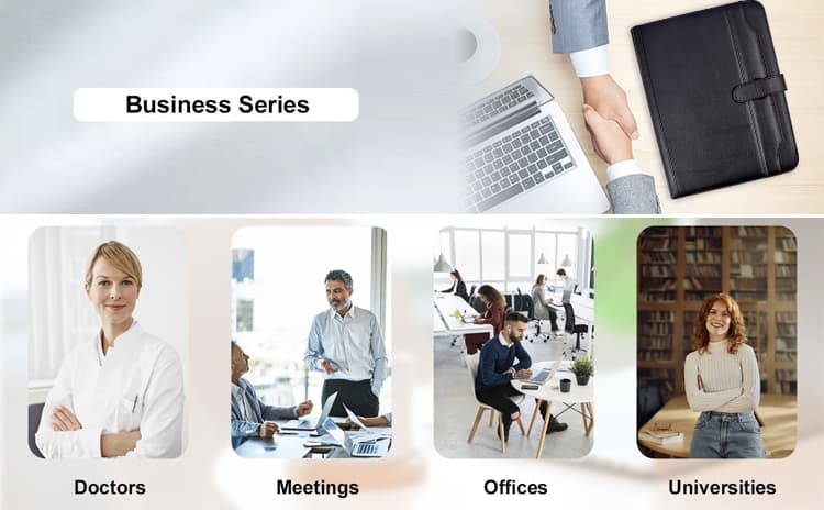 Business Multifunctional Portfolio Folder