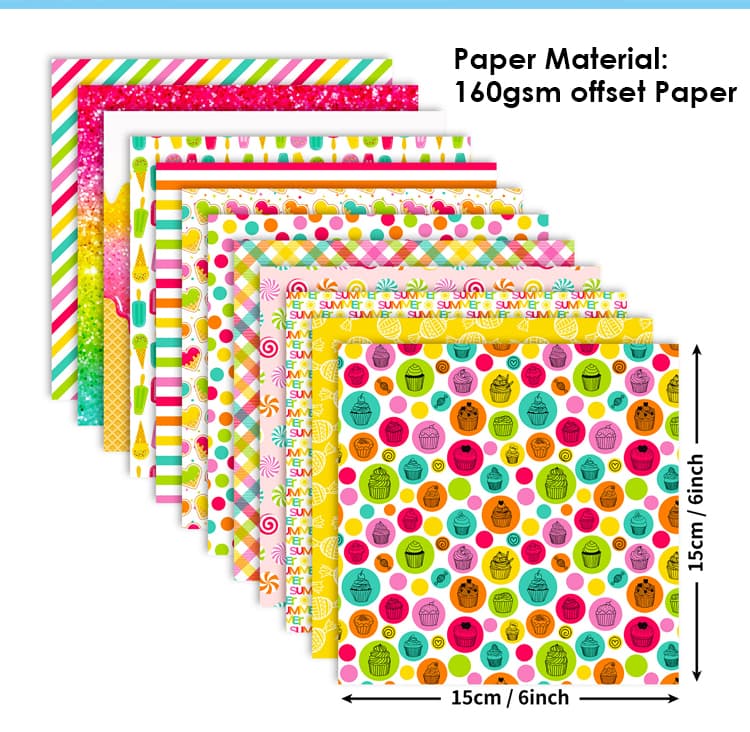Cartoon Scrapbook Paper