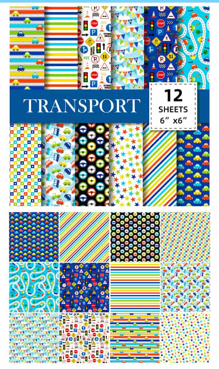 Scrapbook Paper for DIY