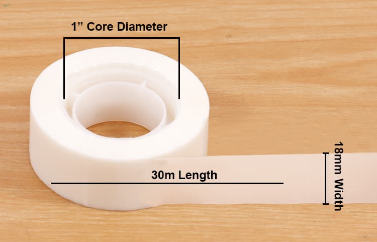Invisible Tape for labelling