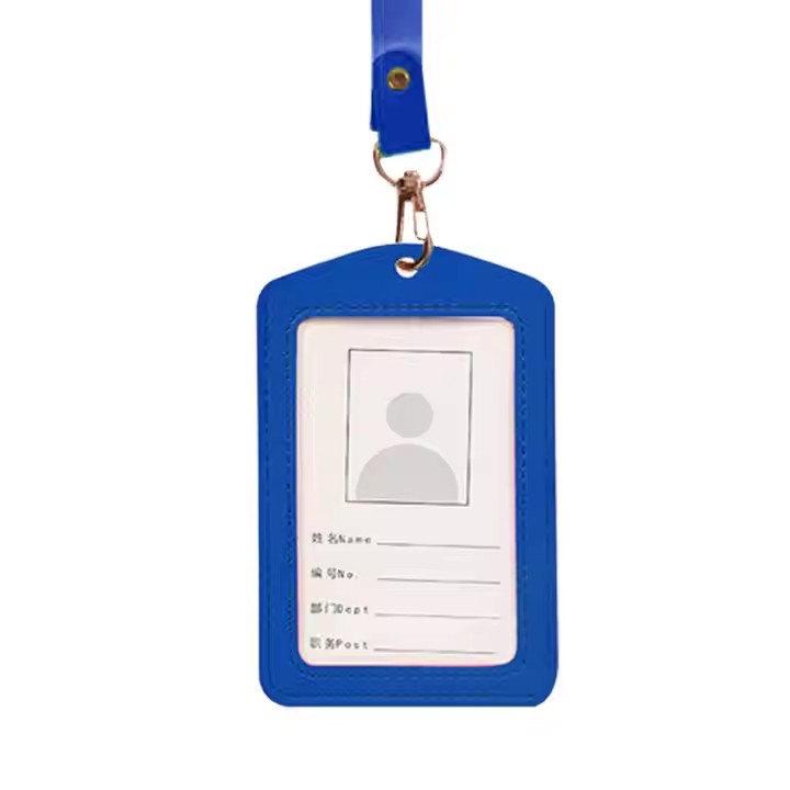 PU Material Name Badge