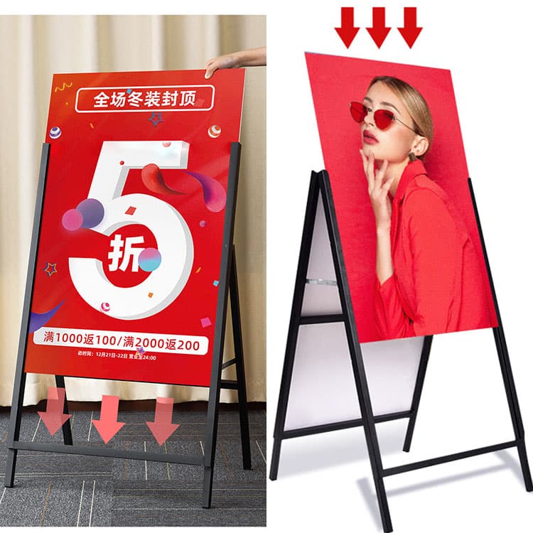 Outdoor Poster Display Stand