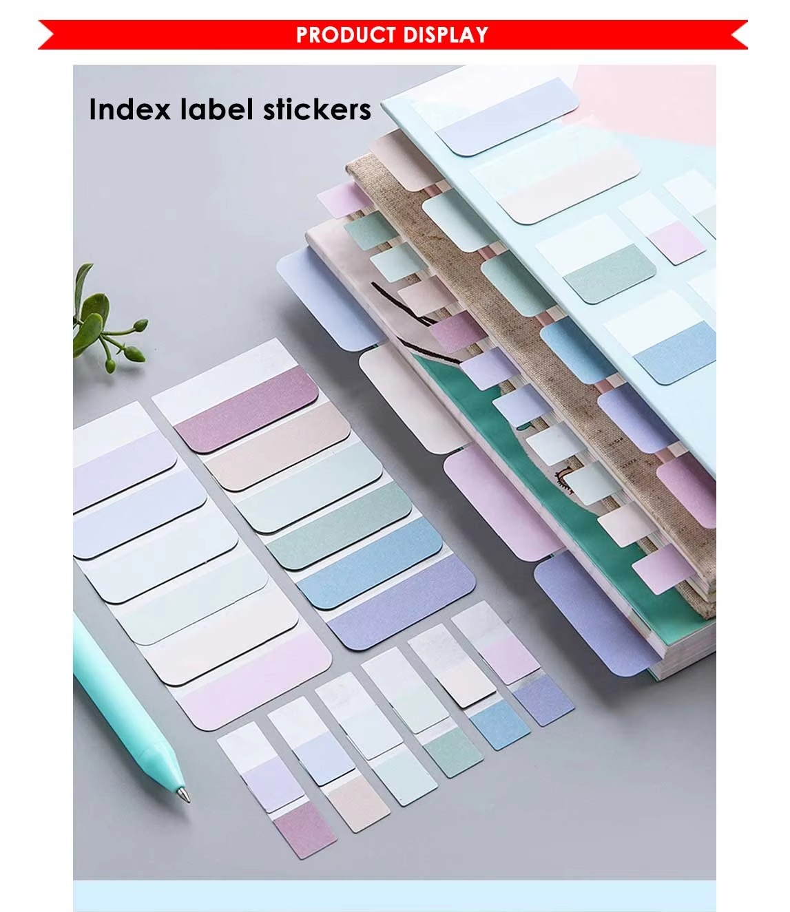 Writable Book Flags Tabs