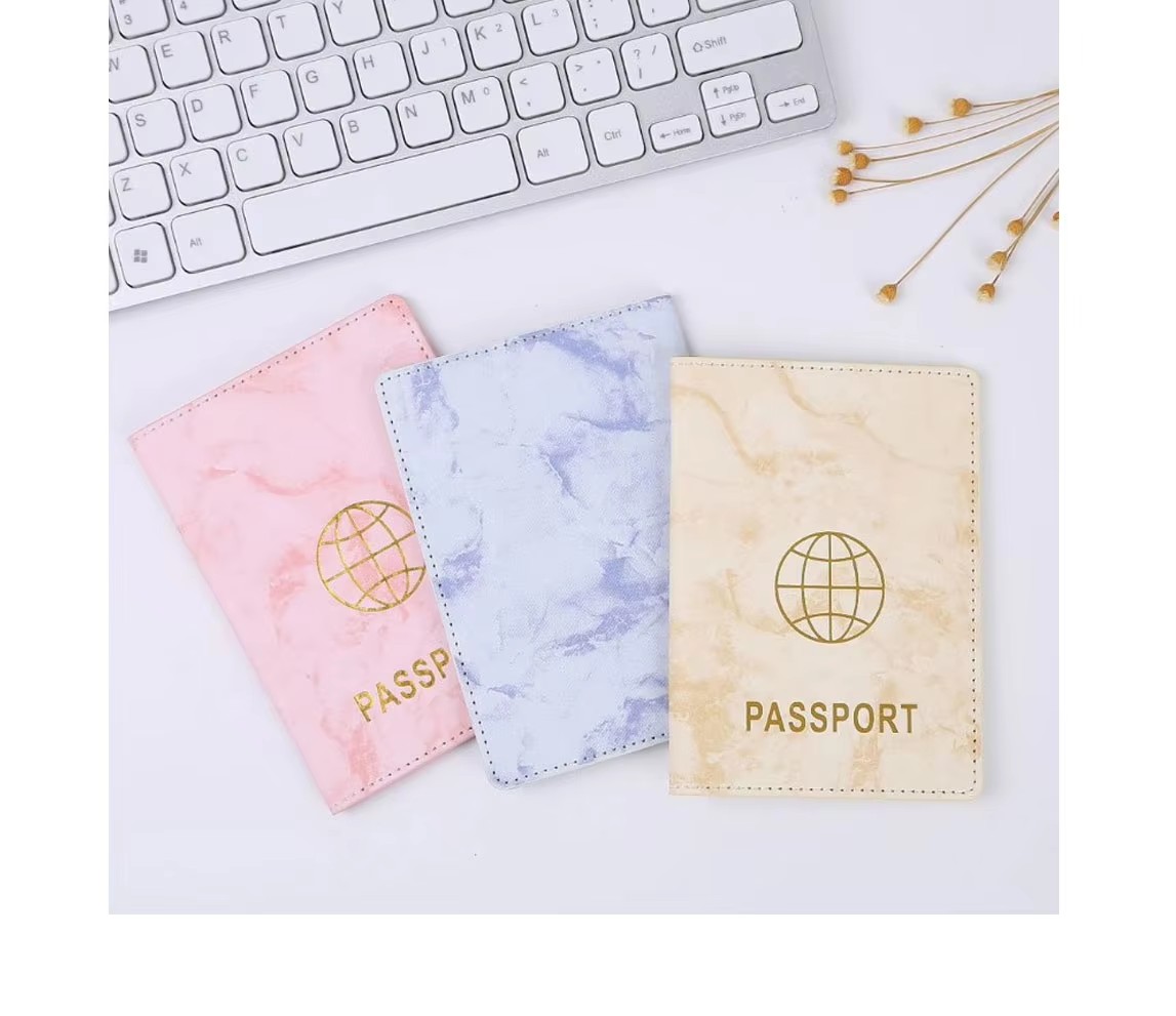 PU Travel Passport Holder