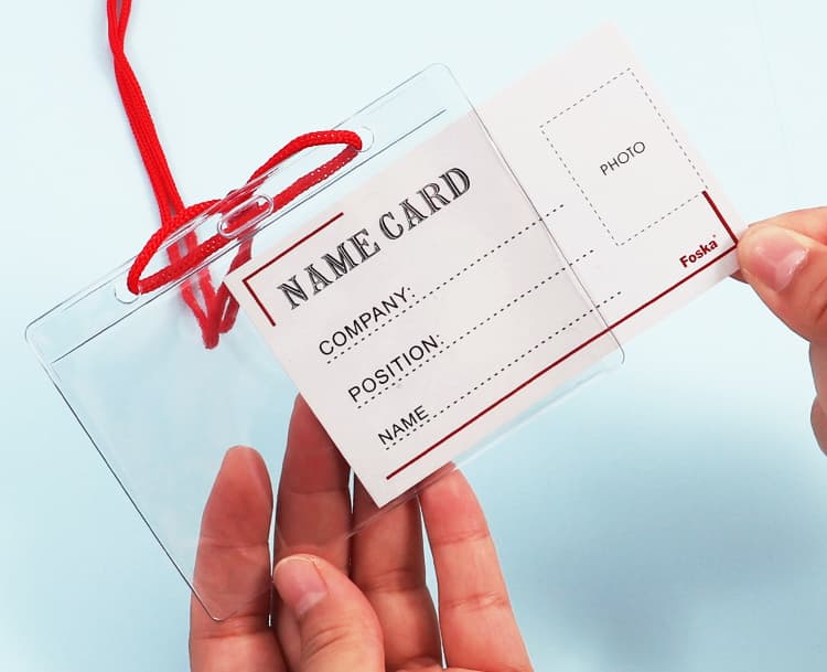 Horizontal Name Badge