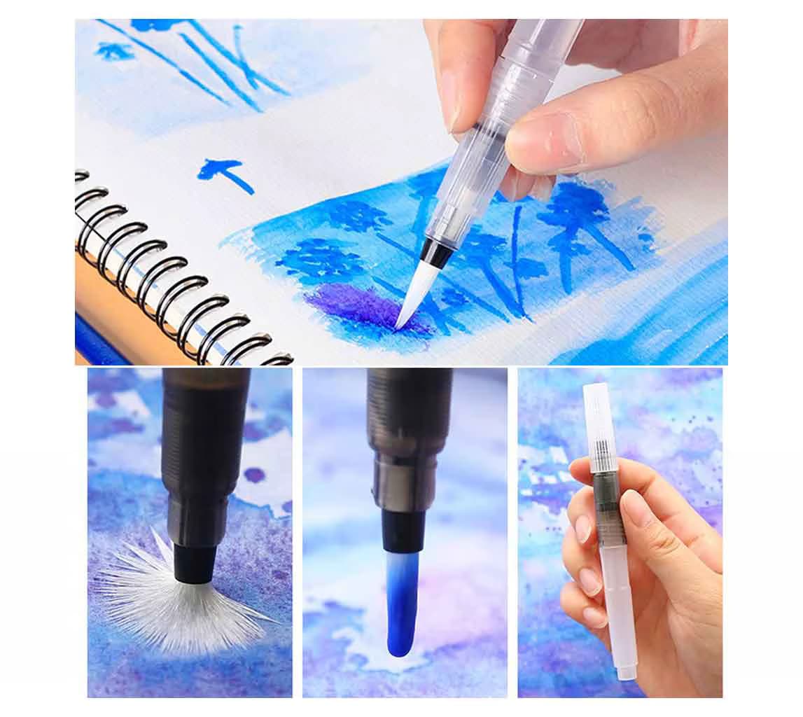 solid watercolor paint set for painting