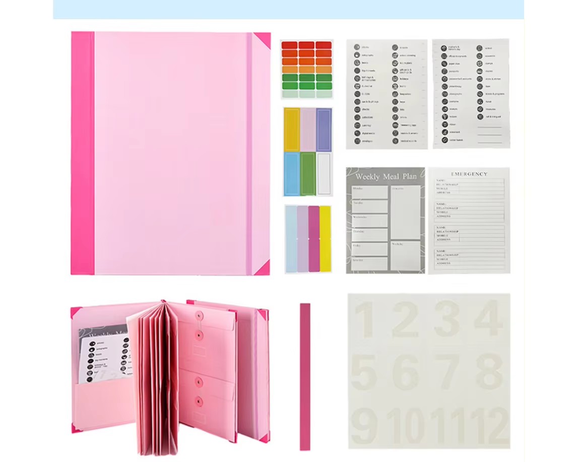 file pocket for organization