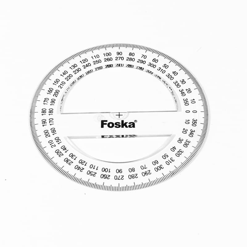 plastic protractor ruler