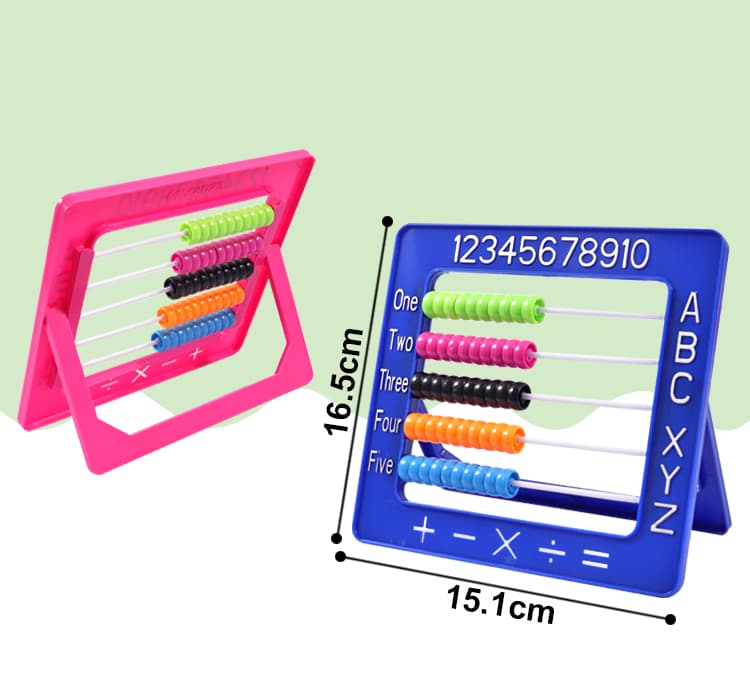 Assorted Colors Plastic Abacus
