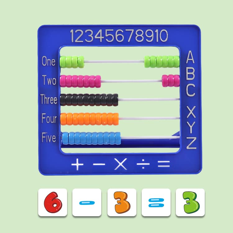 Plastic Abacus for Learning