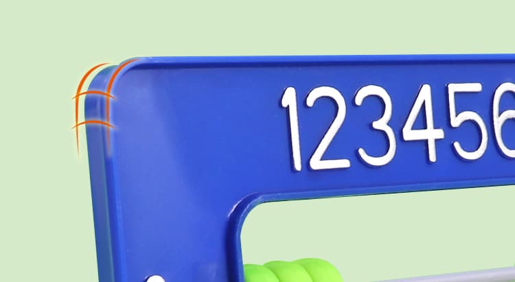 Plastic Abacus with Number