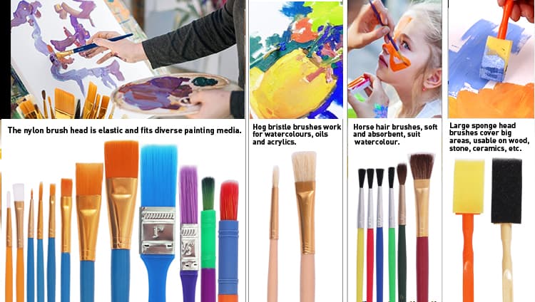 artist brush for painting