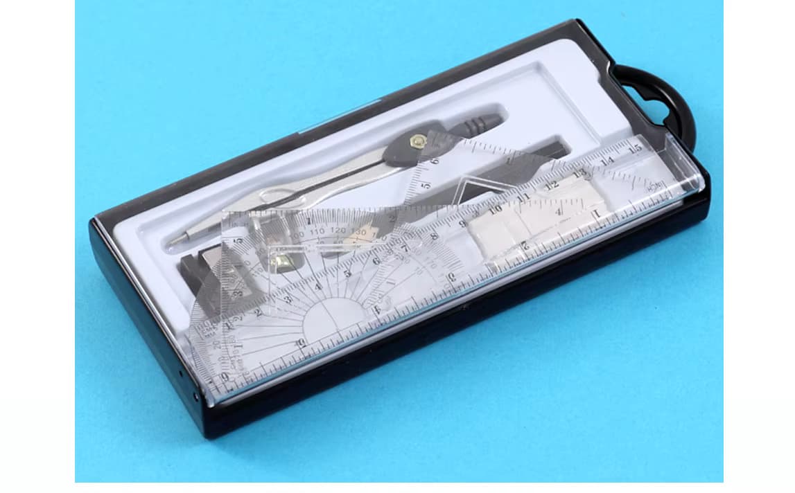 Compass Divider with Ruler