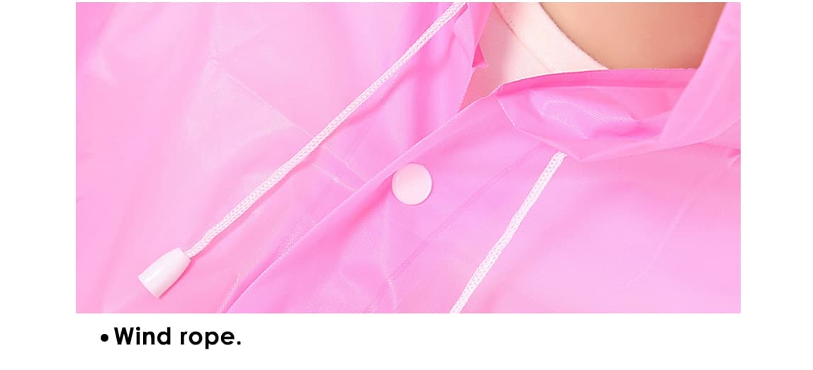 High Quantity PEVA Raincoat