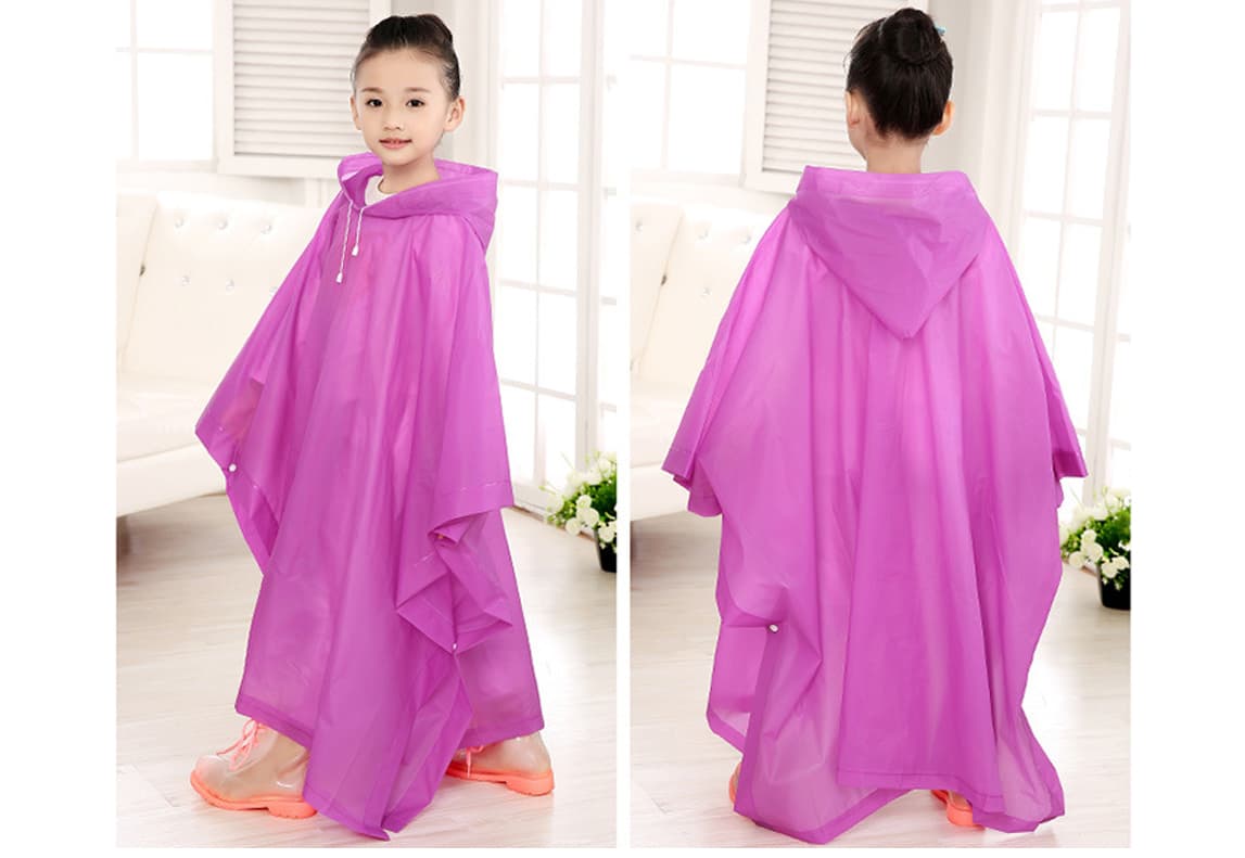 Comfortable PEVA Raincoat