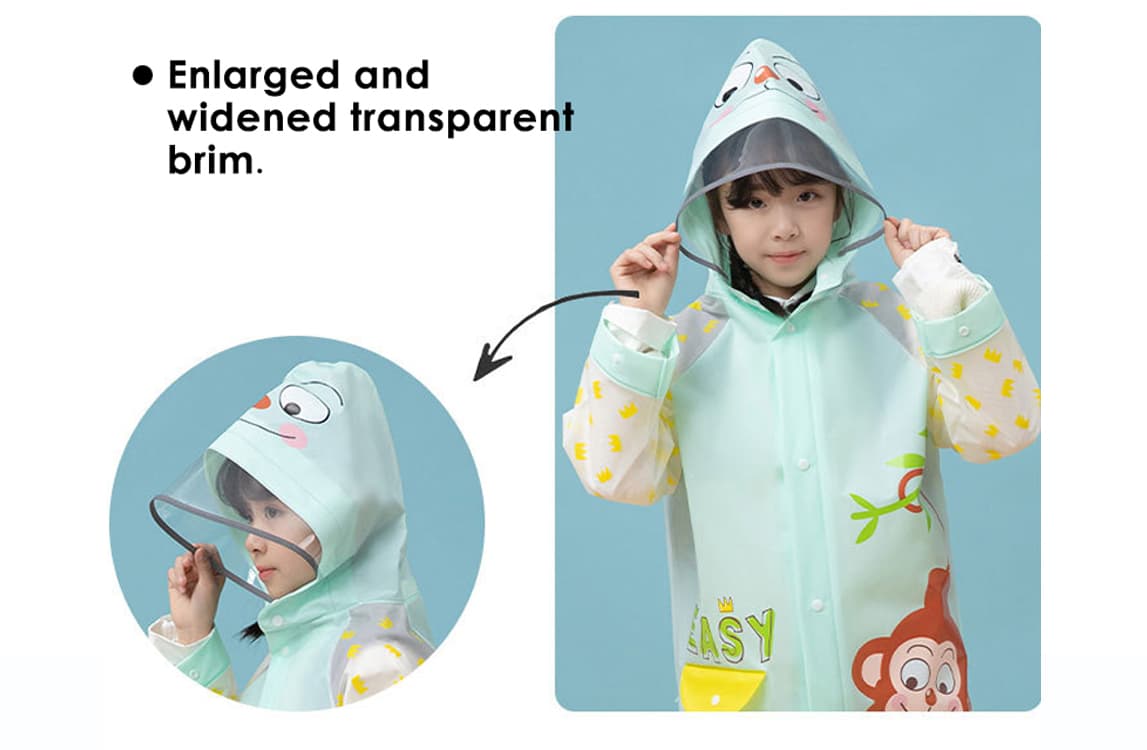 Cartoon Raincoat for Children