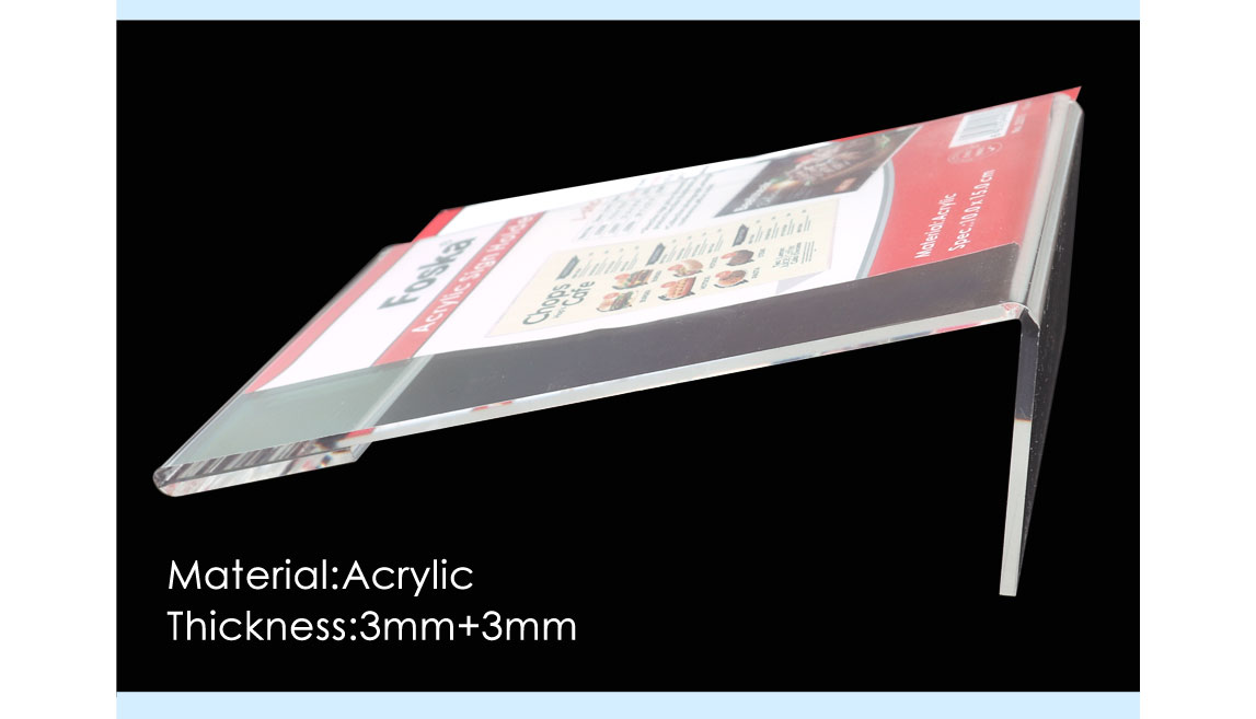 strong Acrylic sign holder